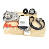Pachet kit distributie, pompa apa si kit accesorii (cu servo, cu AC) - inainte de 11.2009 - Logan 1 - 1.4 mpi ORIGINAL