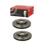 Set discuri frana Logan MCV 2 - 1.5 dCi BREMBO