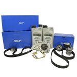 Pachet distributie cu pompa si accesorii (cu servo, cu AC, antigel) Logan VAN 1.4 mpi SKF