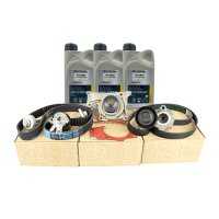 Pachet kit distributie, pompa apa si kit accesorii (antigel) Logan 1 - 1.5 dCi EURO 5 ORIGINAL