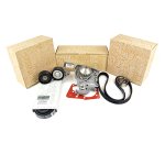 Pachet kit distributie, pompa apa si kit accesorii (cu servo, cu AC) - inainte de 11.2009 - Logan 1 - 1.4 mpi ORIGINAL
