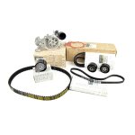 Pachet kit distributie, pompa apa si kit accesorii (cu Servo, cu AC) Logan 2 - 1.2 16v ORIGINAL