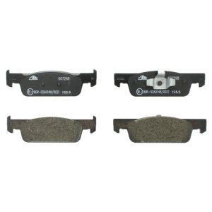 Set placute frana Logan MCV 2 - 1.2 16v (2013 - 09.2016) ATE