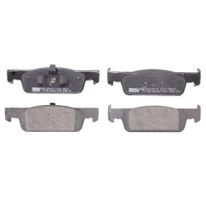 Set placute frana Logan MCV 2 - 1.2 16v (2013 - 09.2016) FERODO