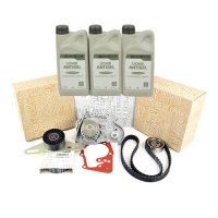 Pachet distributie, pompa apa si kit accesorii (cu servo, fara AC, antigel) - inainte de 11.2009 - Logan 1 - 1.4 mpi ORIGINAL