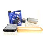 Pachet revizie filtre (cu AC) Logan 1 - 1.5 dCi EURO 4 ORIGINAL