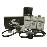Pachet distributie cu pompa si accesorii (cu servo, cu AC, antigel) Logan VAN 1.6 mpi GATES