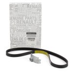 Set curea compresor AC (elastica) cu dispozitiv montaj Logan MCV 2 - 1.2 16v ORIGINAL