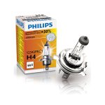Bec far H4 P43t 60/55W 12V PREMIUM (cutiei) PHILIPS