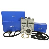 Pachet distributie cu pompa si accesorii (cu servo, fara AC, antigel) Logan VAN 1.6 mpi SKF