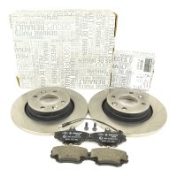 Pachet discuri si placute frana Sandero 1 - 1.4 mpi ORIGINAL