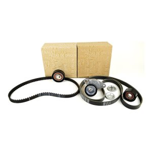 Pachet kit distributie si kit accesorii (cu servo, cu AC) - dupa 11.2009 - Logan 1 - 1.4 mpi ORIGINAL