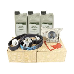 Pachet kit distributie si pompa apa (antigel) Logan MCV 1.5 dCi EURO 5 ORIGINAL