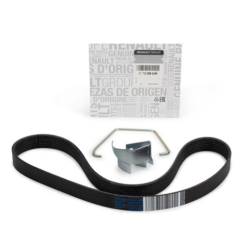 Curea accesorii cu dispozitiv de montaj Logan MCV 2 - 0.9 TCe 04.2019 - 12.2020 ORIGINAL - Apasa pe imagine pentru inchidere