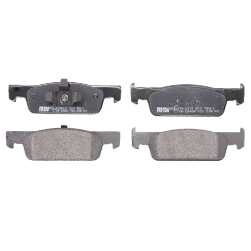 Set placute frana Logan MCV 2 - 1.2 16v (2013 - 09.2016) FERODO - Apasa pe imagine pentru inchidere