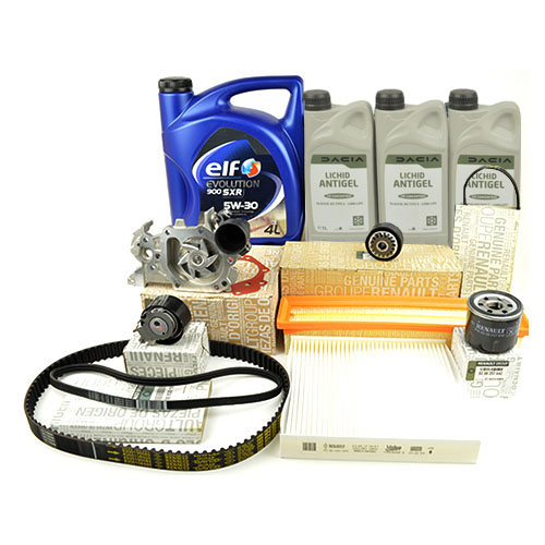 Pachet revizie complet (cu Servo, fara AC) Sandero 2 - 1.2 16v ORIGINAL - Apasa pe imagine pentru inchidere