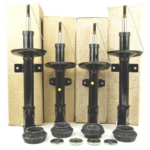 Pachet amortizoare fata si spate cu flanse Duster 1 - 1.6 16v 4X4 ORIGINAL - Apasa pe imagine pentru inchidere