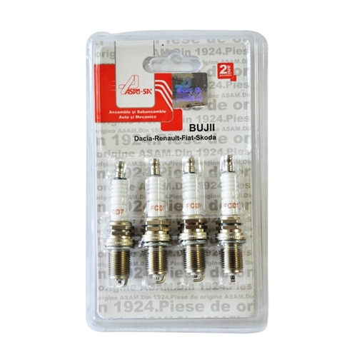 Set bujii (1 electrod) Logan 1 - 1.6 mpi ASAM - Apasa pe imagine pentru inchidere