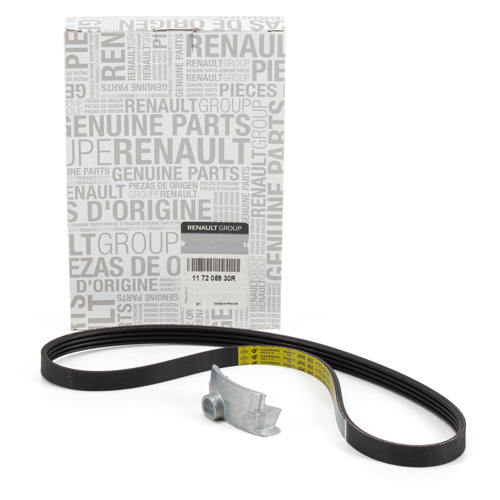 Set curea compresor AC (elastica) cu dispozitiv montaj Logan 2 - 1.2 16v ORIGINAL - Apasa pe imagine pentru inchidere