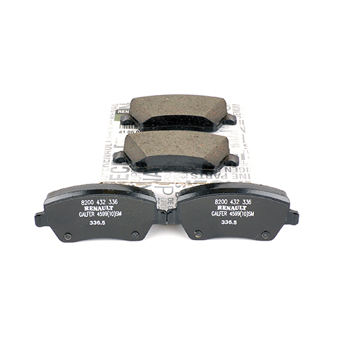 Set placute frana (mijlocii) Logan MCV 1.6 16v ORIGINAL - Apasa pe imagine pentru inchidere