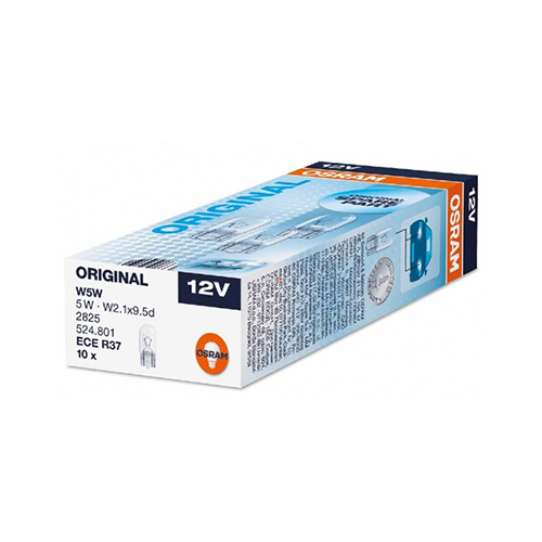 Bec W5W 12V 5W W2,1x9,5d (10 bucati) OSRAM - Apasa pe imagine pentru inchidere