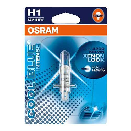 Bec H1 12V 55W P14,5s COOL BLUE INTENSE (blister) OSRAM - Apasa pe imagine pentru inchidere