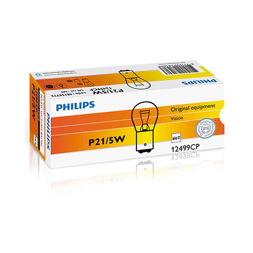Bec frana P21/5W 12V(10 bucati) PHILIPS - Apasa pe imagine pentru inchidere