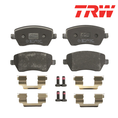 Set placute frana (mijlocii) Logan VAN 1.4 mpi TRW - Apasa pe imagine pentru inchidere